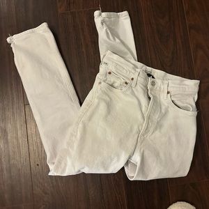 Citizens of humanity white jeans premium vintage size 26